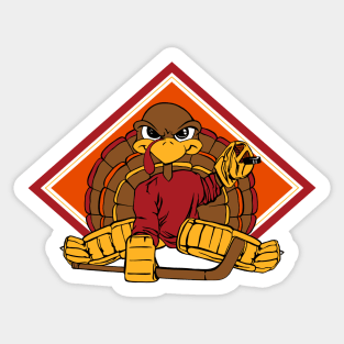 Thanksgiving Hockey Sticker